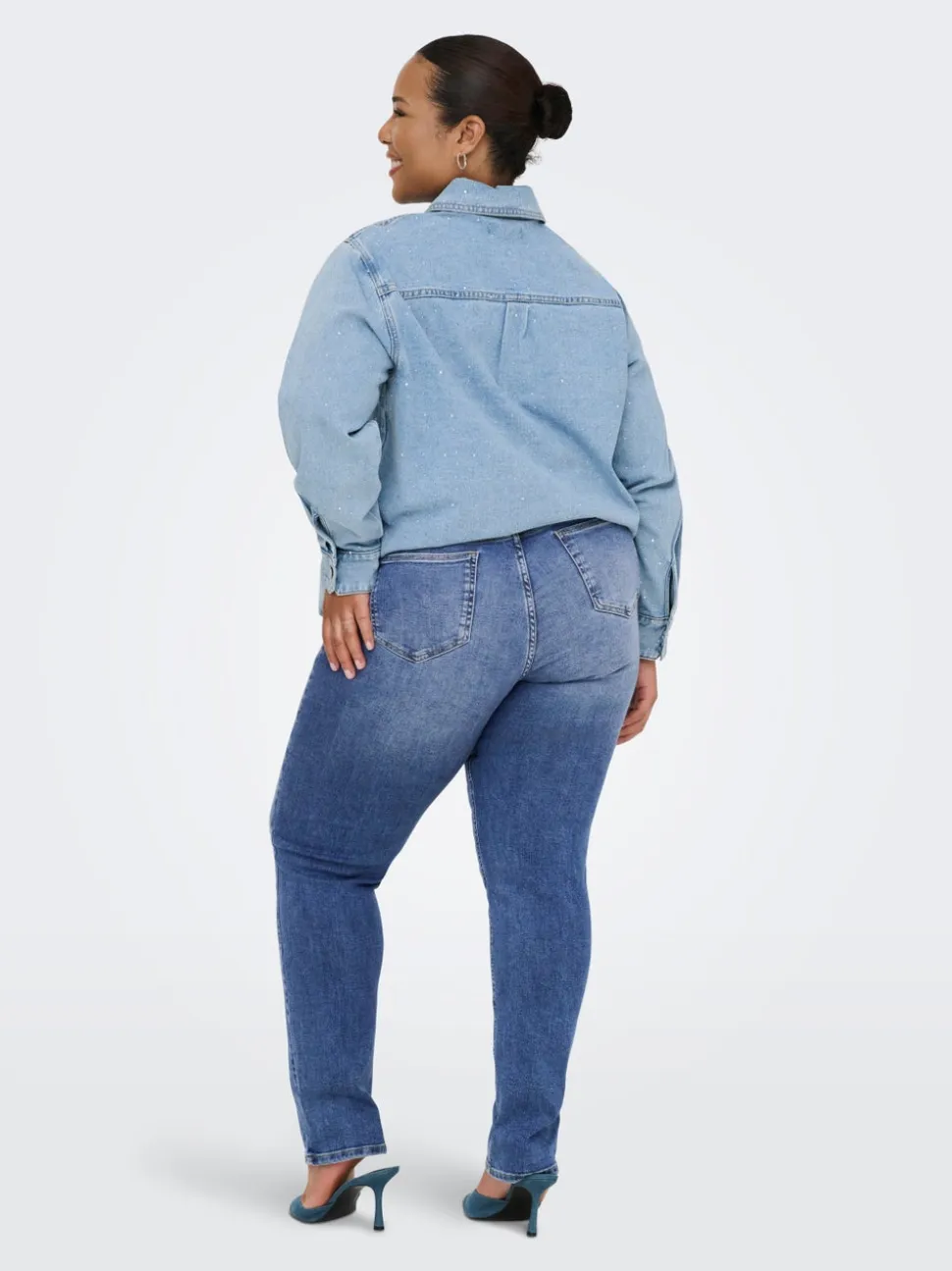 CARSUI Vita media Slim Fit Jeans