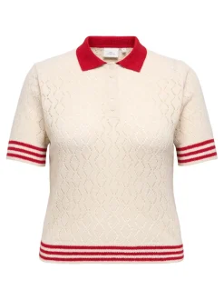 CARSUNNY Capo in maglia con colletto polo