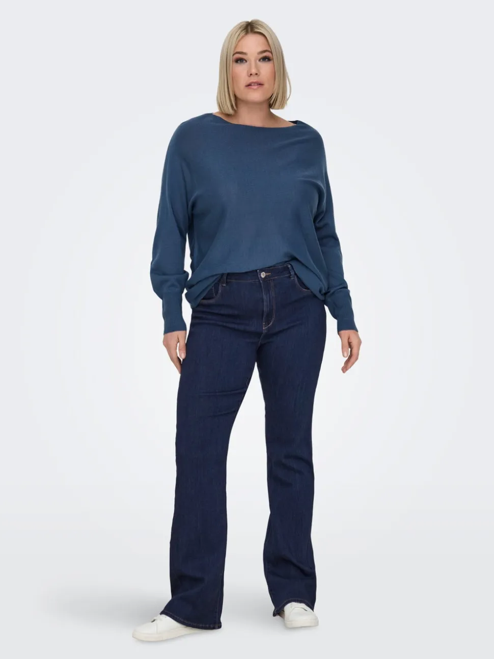 CARTHUNDER Vita media Flared Fit Jeans