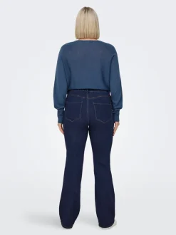 CARTHUNDER Vita media Flared Fit Jeans