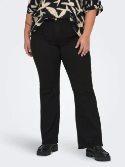CARTHUNDER Vita media Flared Fit Jeans