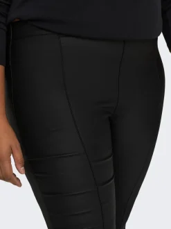 CARTHUNDERY leggings effetto coated