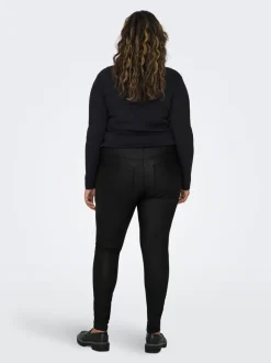 CARTHUNDERY leggings effetto coated