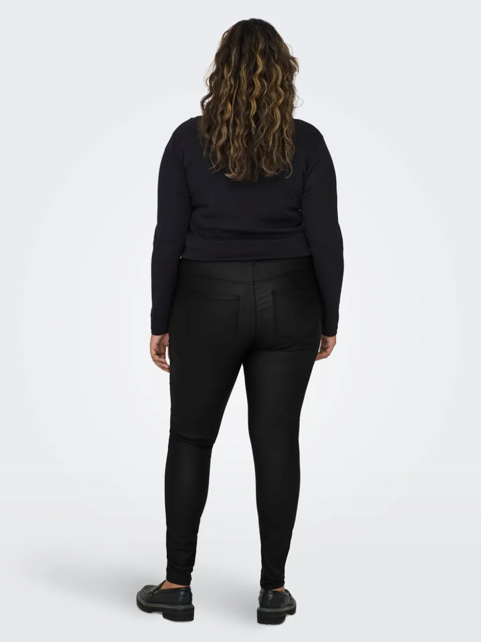 CARTHUNDERY leggings effetto coated