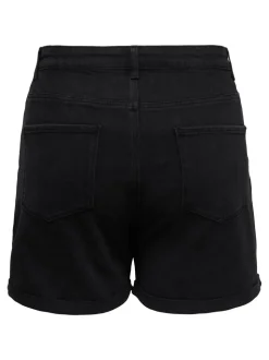 CARVEGA Vita alta Regular Fit Bermuda in jeans