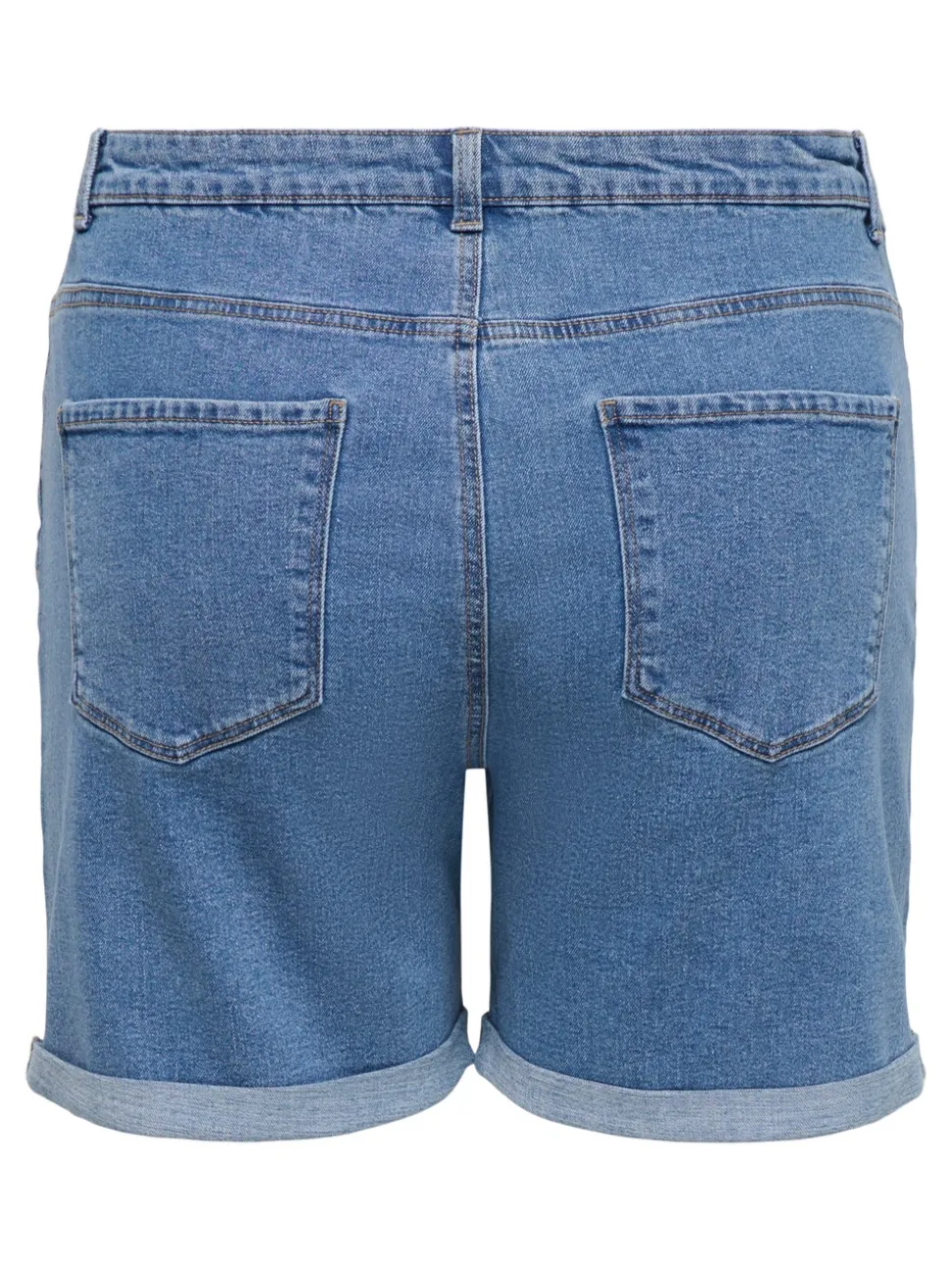 CARVEGA Vita alta Regular Fit Bermuda in jeans