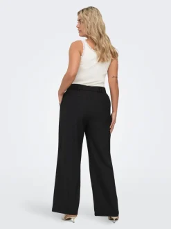CARVICTORIA Wide Leg Fit Pantaloni Formali