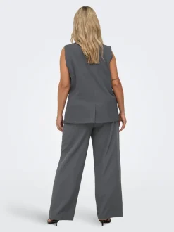 CARVICTORIA Wide Leg Fit Pantaloni Formali