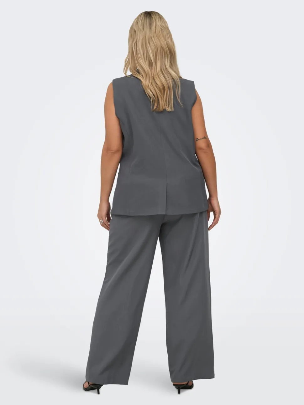 CARVICTORIA Wide Leg Fit Pantaloni Formali