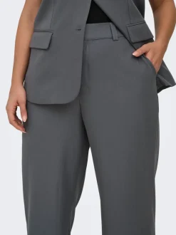 CARVICTORIA Wide Leg Fit Pantaloni Formali
