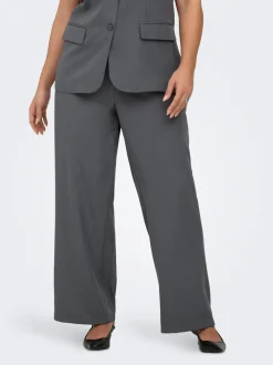 CARVICTORIA Wide Leg Fit Pantaloni Formali