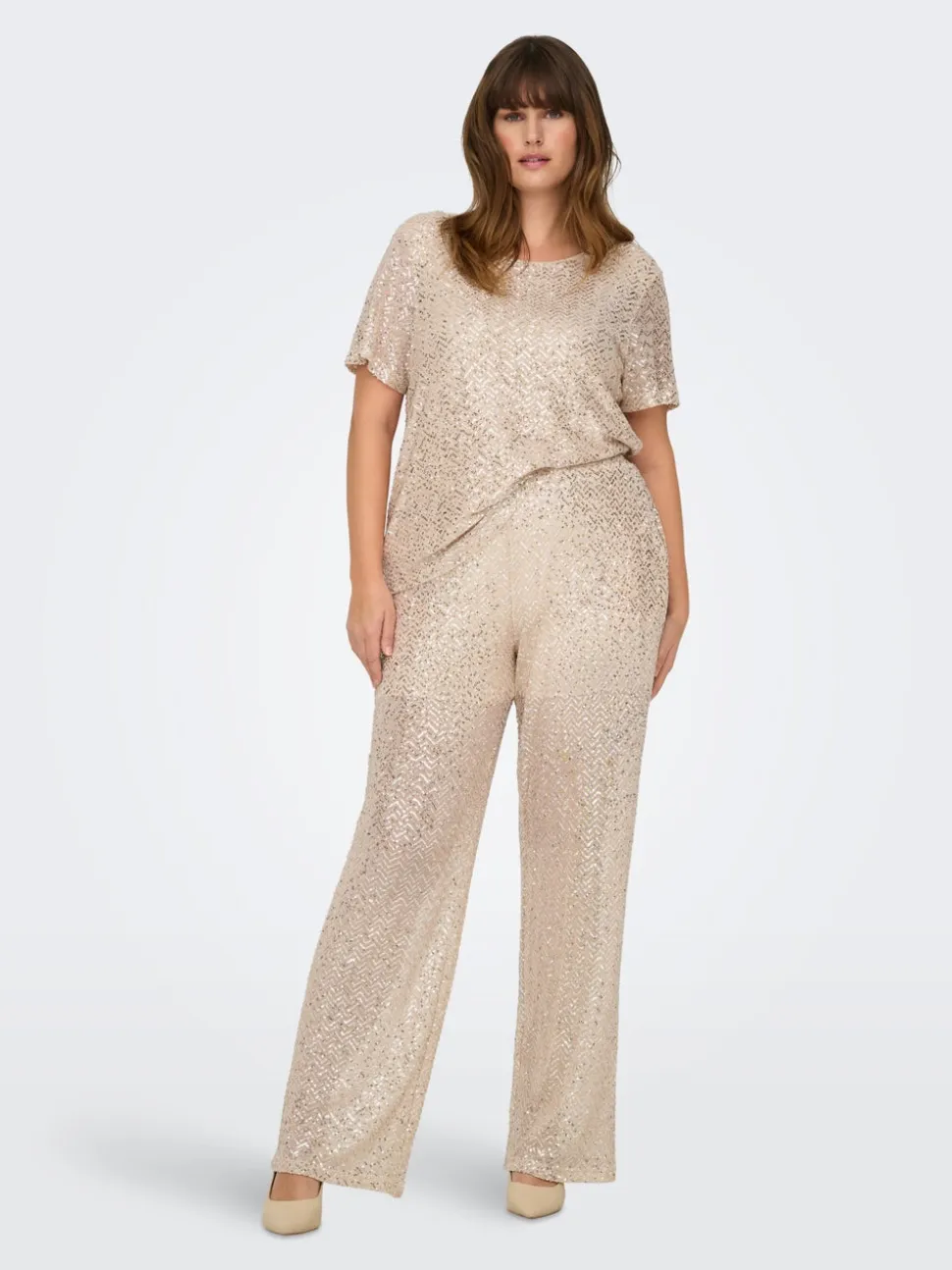 CARVIVIANA Straight Fit Pantaloni