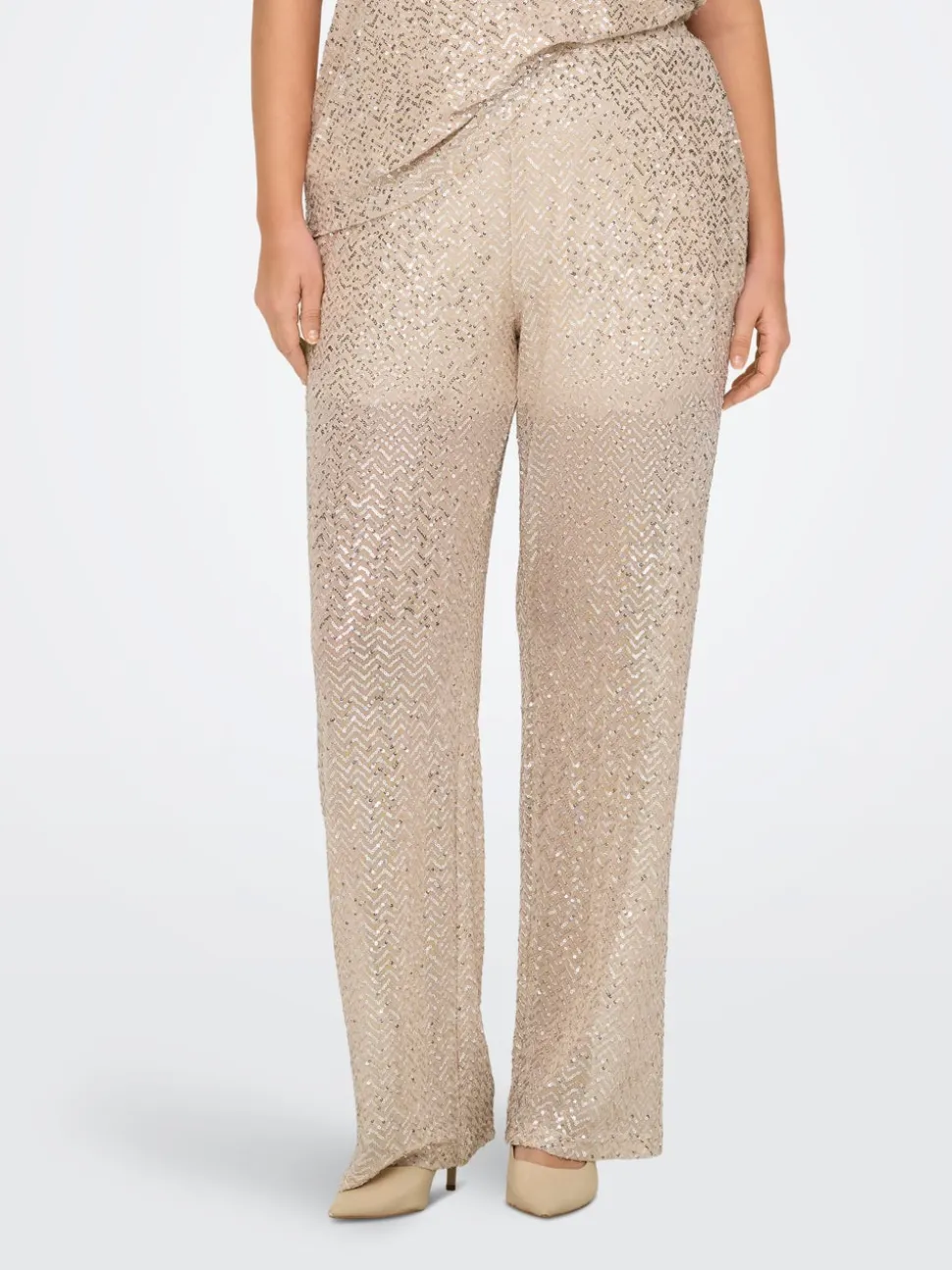 CARVIVIANA Straight Fit Pantaloni