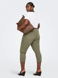 CARWILLY Cropped Fit Cropped Jeans