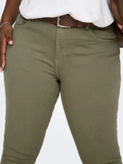 CARWILLY Cropped Fit Cropped Jeans