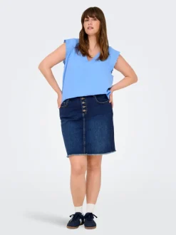CARWILLY Denim Gonna in jeans Gonna midi