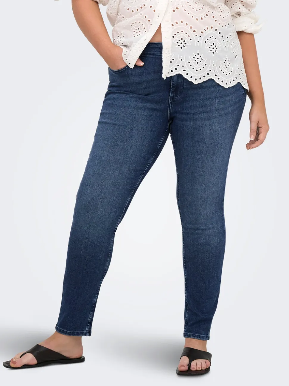 CARWILLY Skinny Fit Lunghezza alla caviglia Jeans
