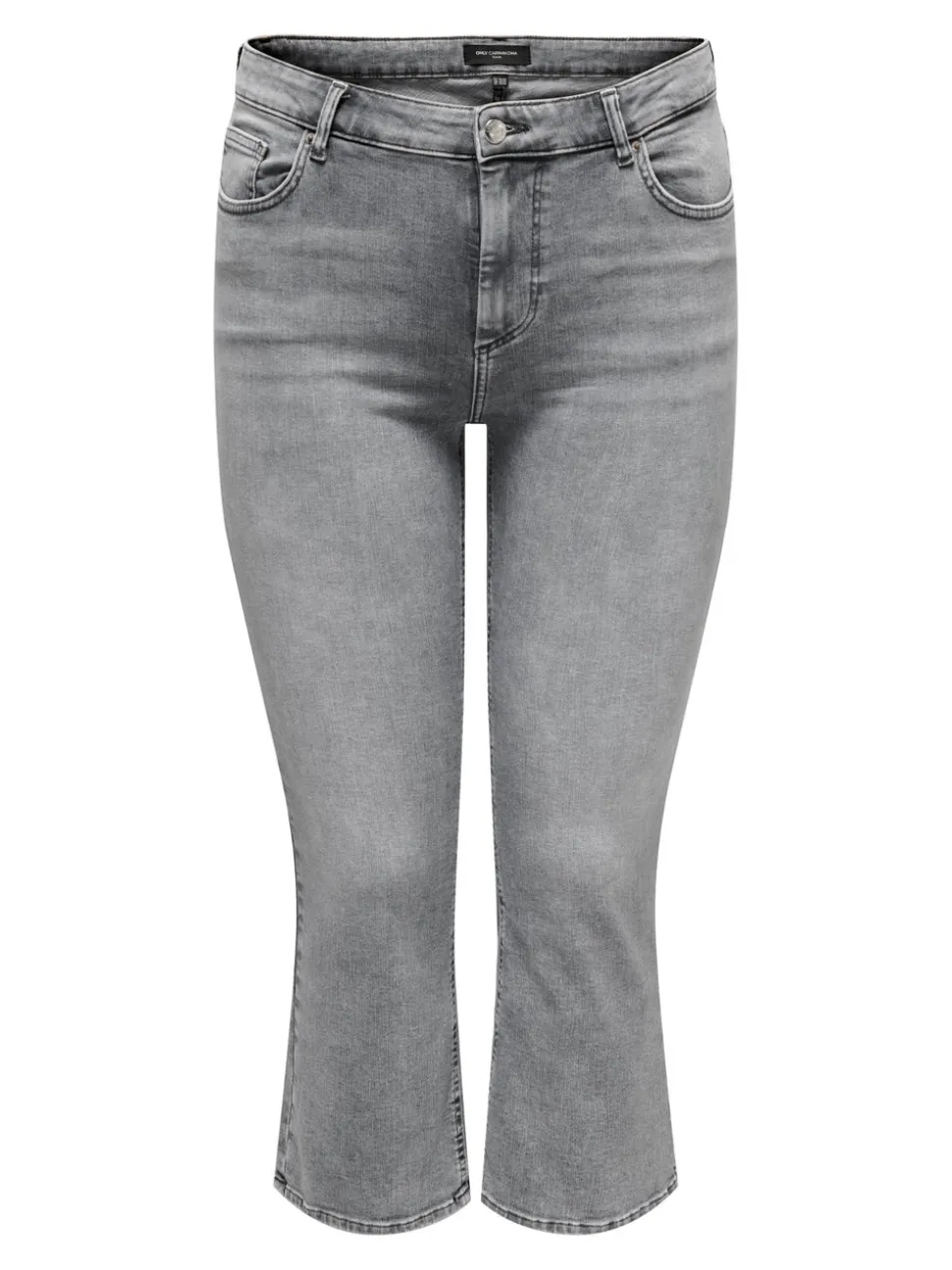 CARWILLY Sweet Flared Fit Cropped Jeans