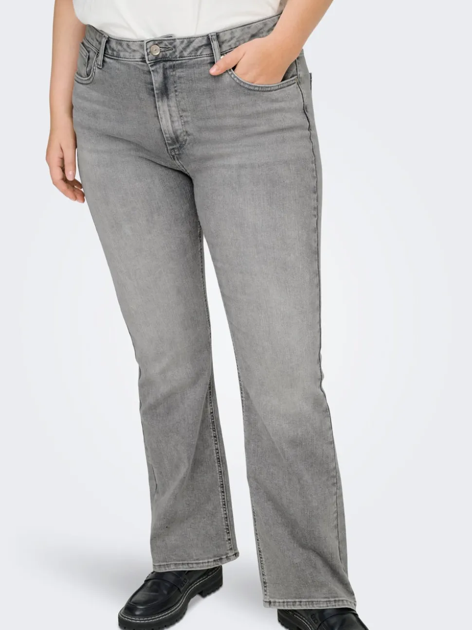 CARWILLY Vita alta Flared Fit Jeans