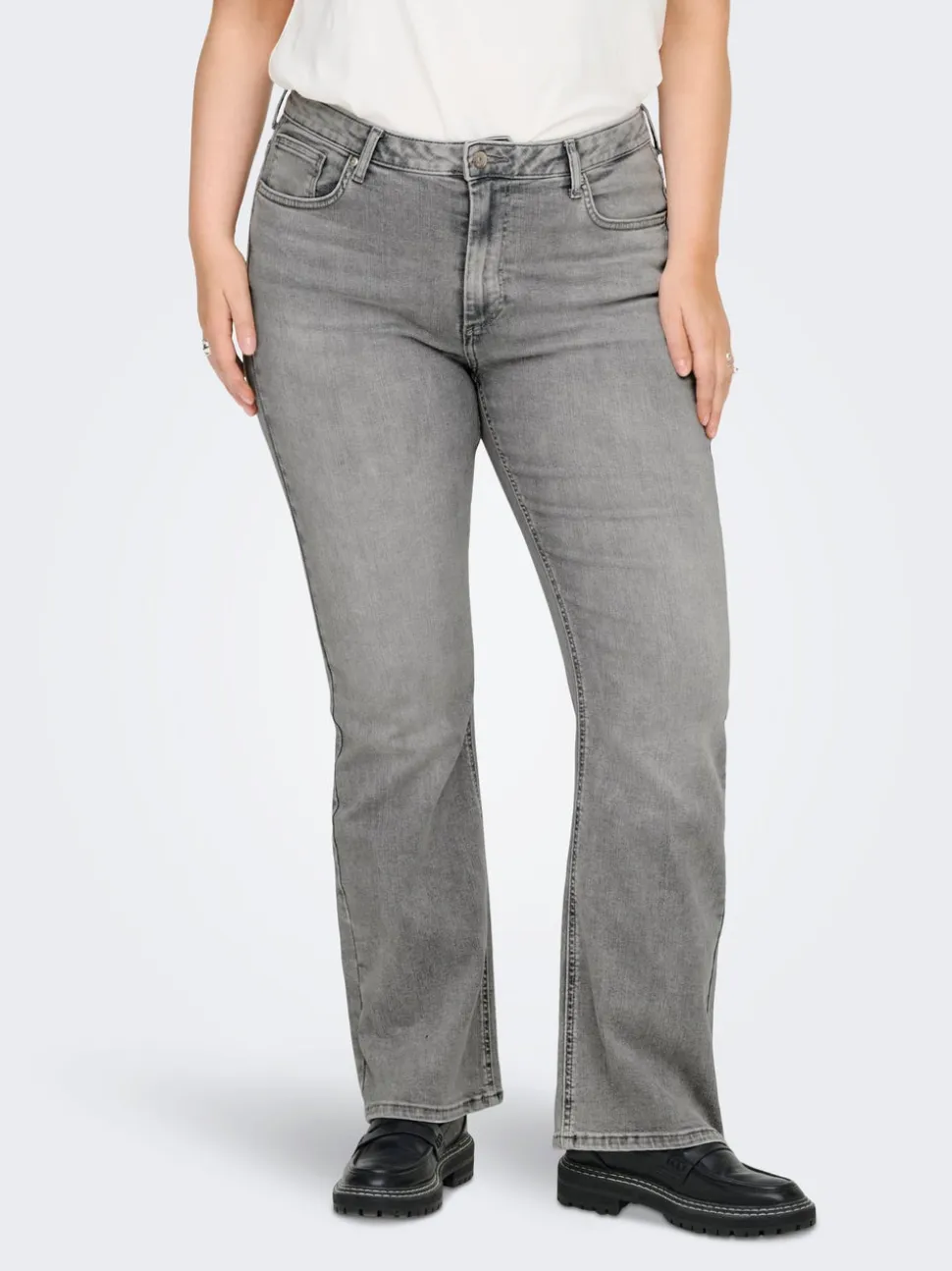 CARWILLY Vita alta Flared Fit Jeans