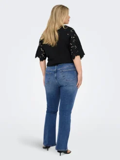 CARWILLY Vita alta Flared Fit Jeans