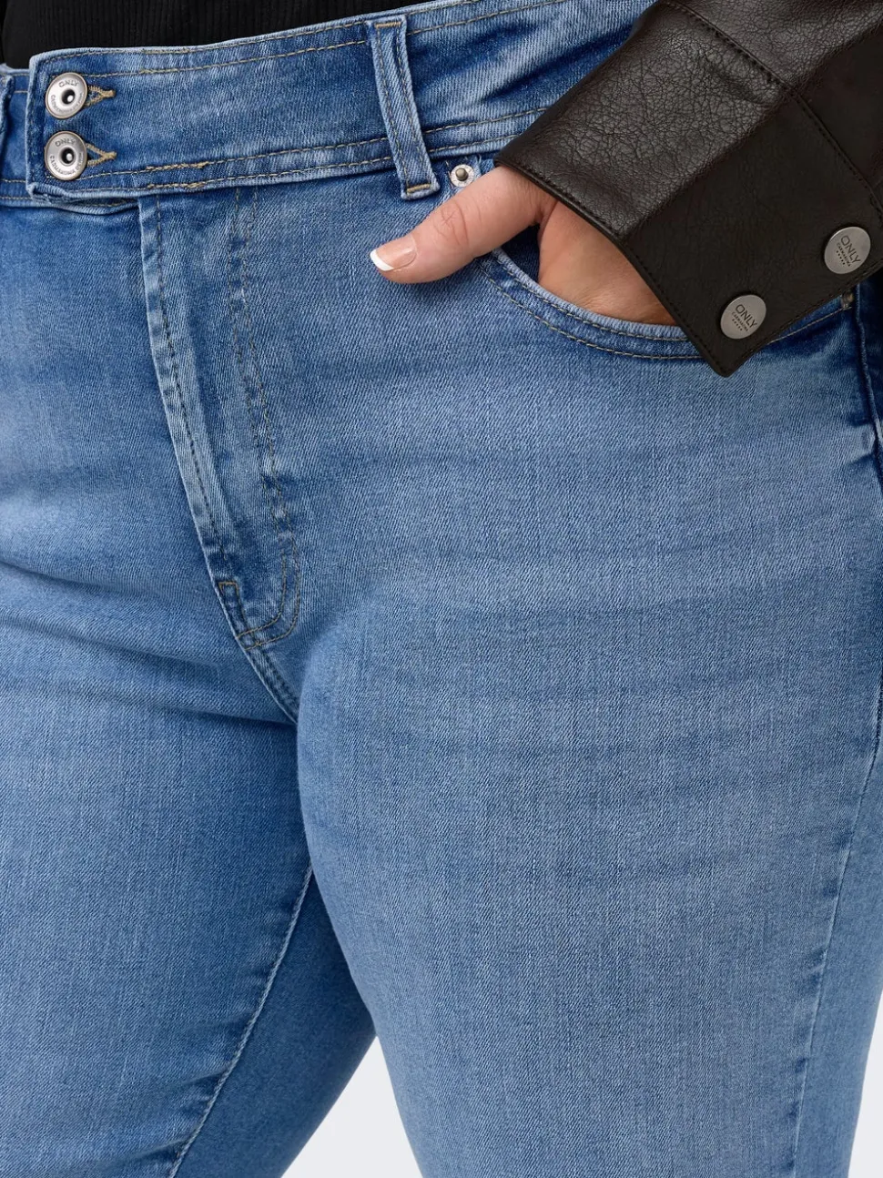 CARWILLY Vita alta Flared Fit Jeans