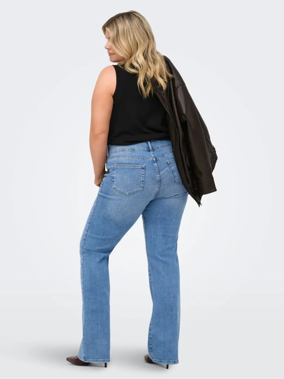 CARWILLY Vita alta Flared Fit Jeans
