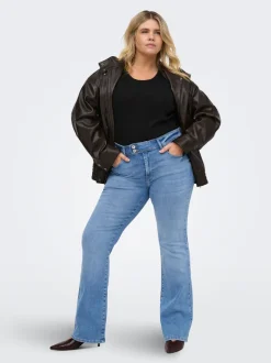 CARWILLY Vita alta Flared Fit Jeans