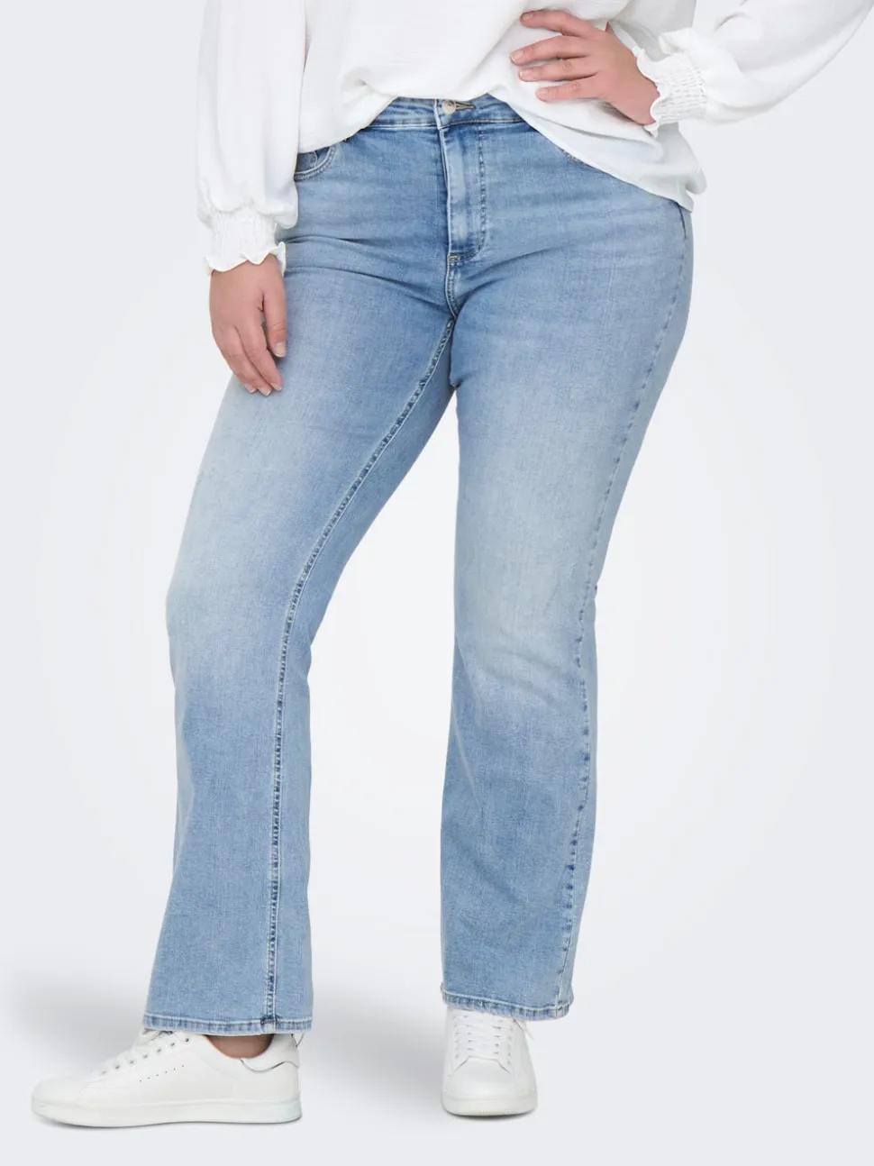 CARWILLY Vita alta Flared Fit Jeans