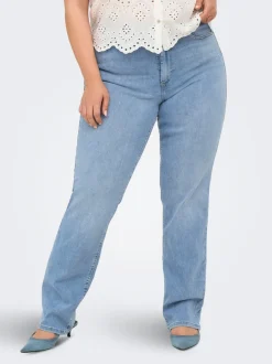 CARWILLY Vita alta Straight Fit Jeans