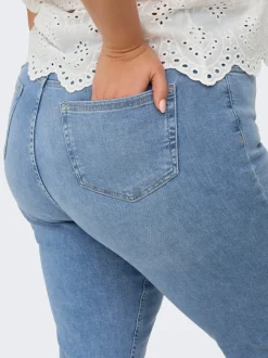 CARWILLY Vita alta Straight Fit Jeans