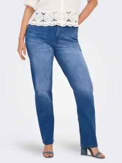 CARWILLY Vita alta Straight Fit Jeans