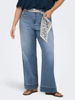 CARWILLY Vita alta Wide Leg Fit Jeans