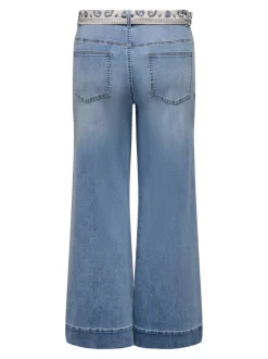 CARWILLY Vita alta Wide Leg Fit Jeans