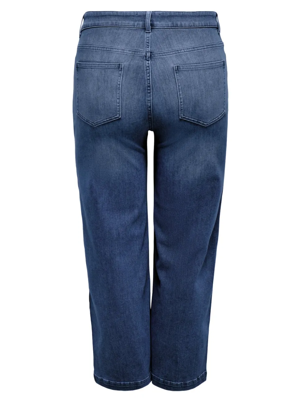 CARWILLY Vita alta Wide Leg Fit Cropped Jeans