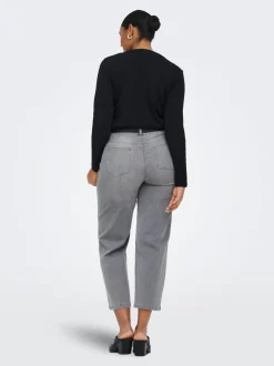 CARWILLY Vita alta Wide Leg Fit Jeans