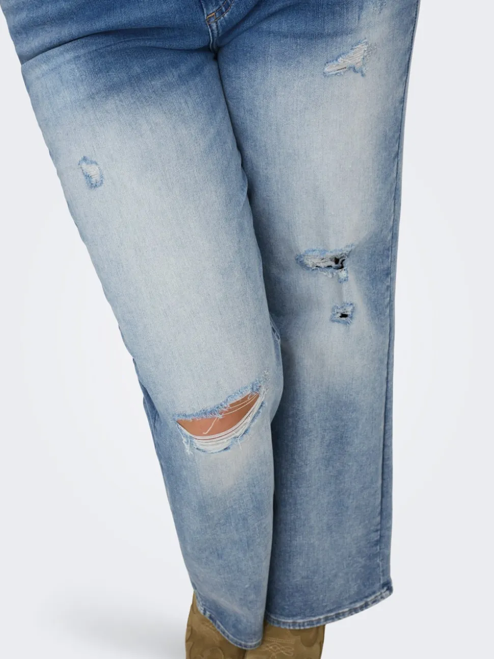 CARWILLY Vita alta Wide Leg Fit Jeans