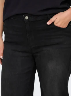 CARWILLY Vita alta Wide Leg Fit Jeans