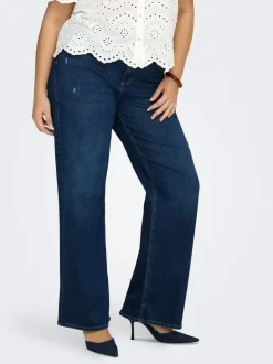 CARWILLY Vita alta Wide Leg Fit Jeans