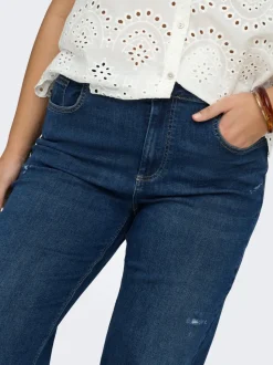 CARWILLY Vita alta Wide Leg Fit Jeans