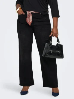 CARWILLY Vita alta Wide Leg Fit Jeans