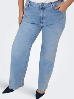 CARWILLY Vita alta Wide Leg Fit Jeans