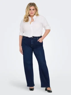 CARWILLY Vita alta Wide Leg Fit Jeans