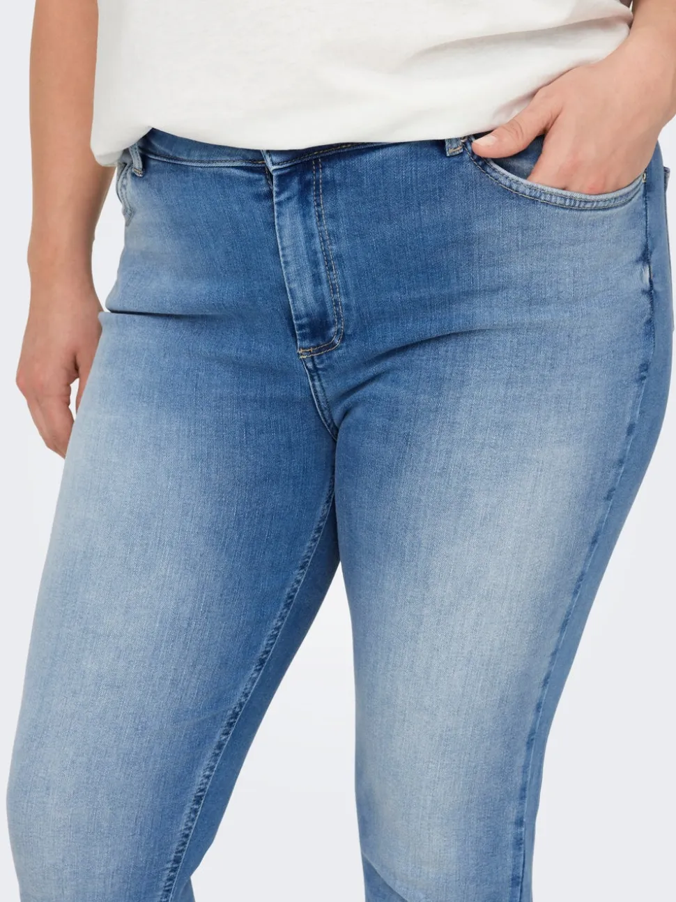 CARWILLY Vita media capri Skinny Fit Jeans