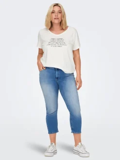 CARWILLY Vita media capri Skinny Fit Jeans