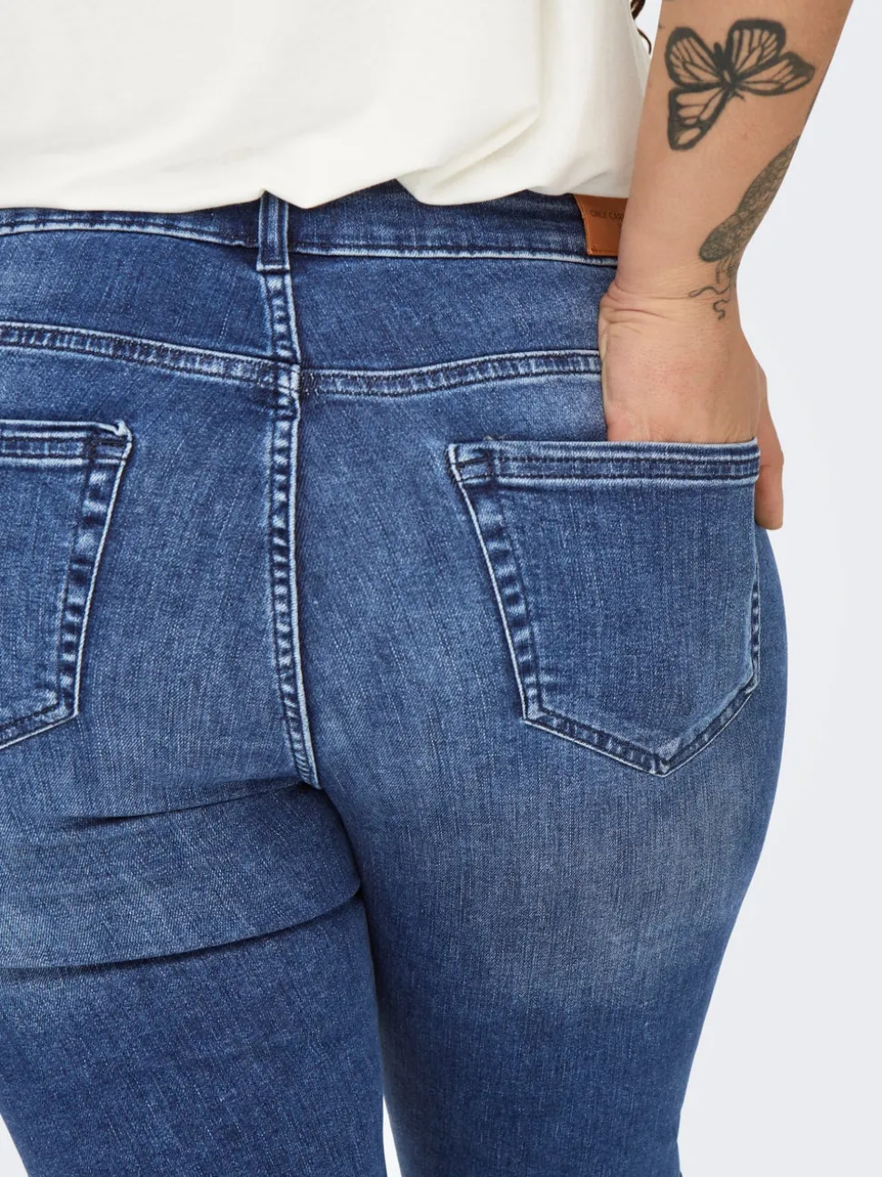 CARWILLY Vita media capri Skinny Fit Jeans