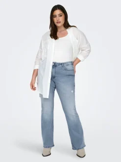 CARWILLY Vita media Flared Fit Jeans