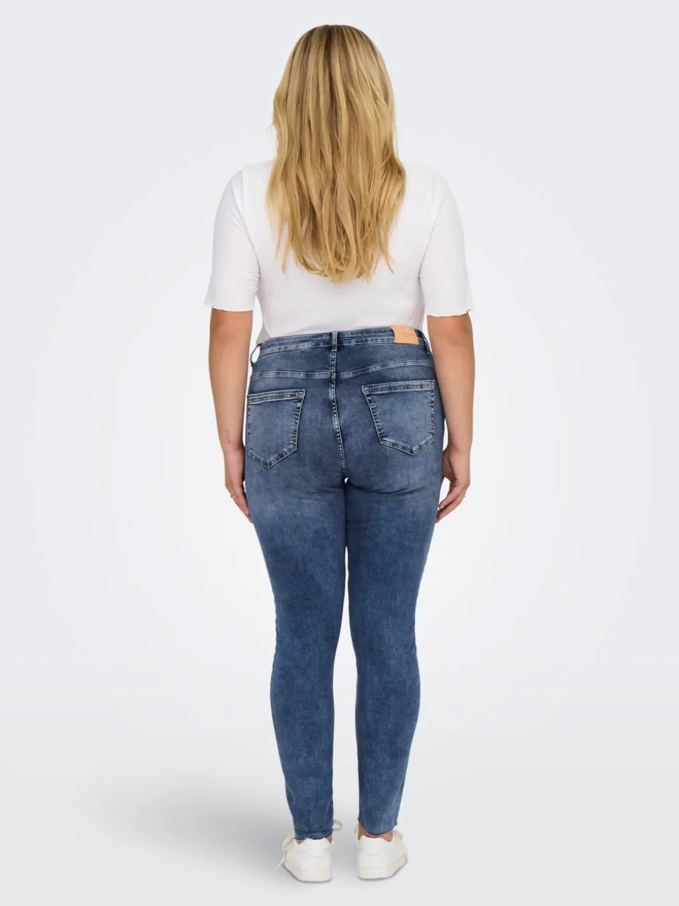 CARWILLY Vita media Skinny Fit Lunghezza alla caviglia Jeans