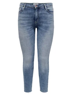 CARWILLY Vita media Skinny Fit Lunghezza alla caviglia Jeans
