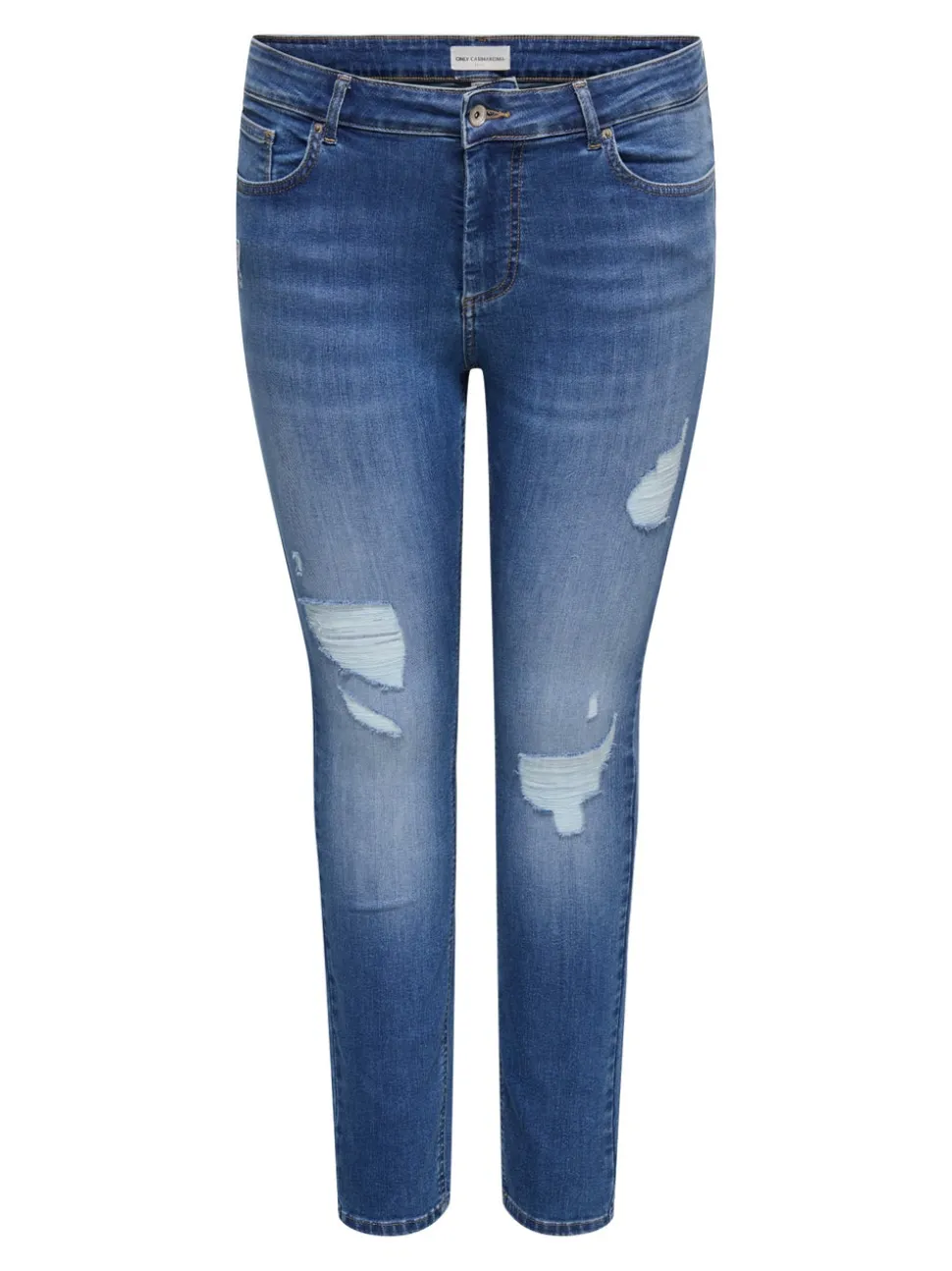 CARWILLY Vita media Skinny Fit Lunghezza alla caviglia Jeans
